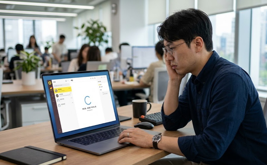 카카오톡 PC 실행 안됨